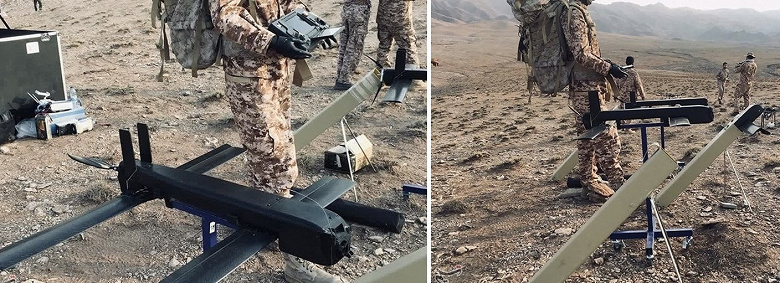 Иран впервые показал новые дроны-камикадзе Meraj-521